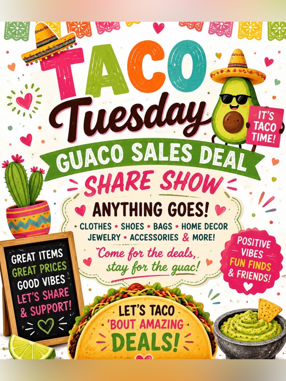 Silvia @Silesc1 LIVE SHARE SHOW FLYER 💕 Let’s Sell Together!🛍️ - Picture 5 of 15